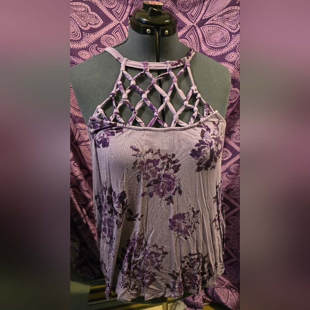 Torrid size 1 purple tank